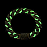 Pulseira 13mm Luminous Cuban Mythice