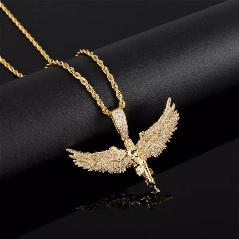 Pingente Angel Wings "Asas de Anjo" + Corrente de Brinde