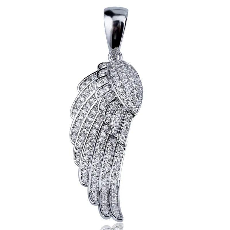 Pingente Angel Wings + Corrente de Brinde